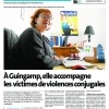[ilustration]- Portrait de Sandra GANDELIN, Accompagnatrice sociale pour les victimes de violences conjugales à la Maison de l'Argoat